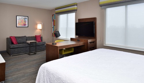 Suite, 1 cama de matrimonio grande, accesible para personas con discapacidad (Hearing)