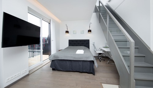 Smart studio w/rooftop, Rotermanni (5A)