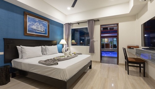 Habitación Deluxe, vistas a la piscina