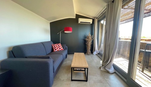 Dúplex Premium, vistas al jardín