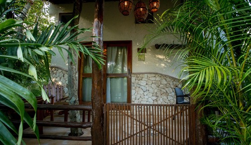 Villa estándar, 1 cama de matrimonio grande, terraza, vistas al jardín