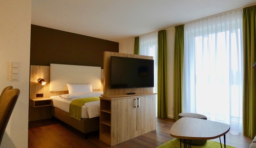 Estudio Business, 1 cama de matrimonio, no fumadores, cocina