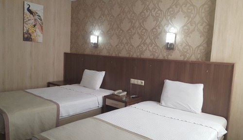 Habitación con 1 cama doble o 2 individuales