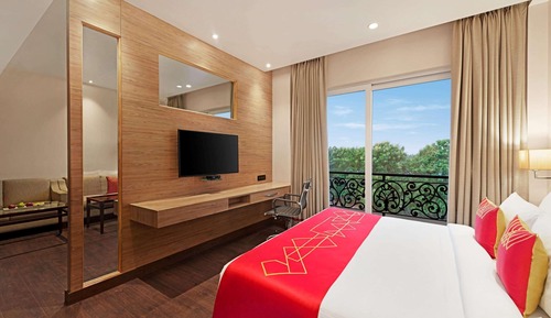 Habitación Deluxe, 1 cama de matrimonio grande, accesible para personas con discapacidad (Mobility)