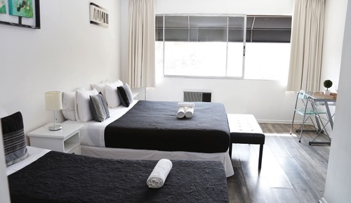 Habitación con 1 cama doble o 2 individuales