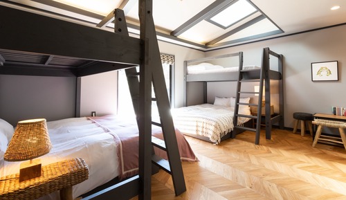 Habitación (Chic, Two Bunk Beds Based on Gray, B)