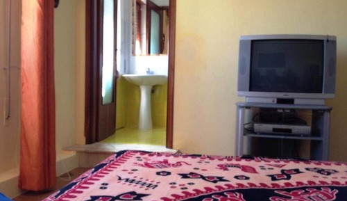 Habitación doble, baño privado, vistas al mar
