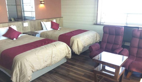 Habitación Deluxe con 2 camas individuales, fumadores, vistas al mar