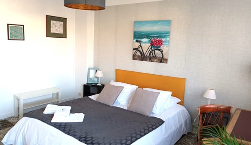 Habitación doble, balcón