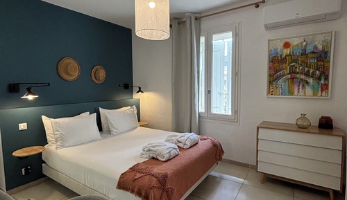 Suite de lujo, 1 cama de matrimonio, bañera de hidromasaje (LE PONT)