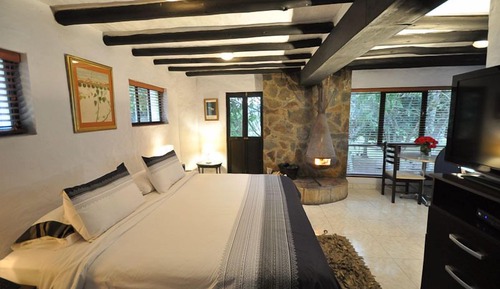 Habitación Deluxe, 1 cama de matrimonio grande, chimenea (Sosiego)