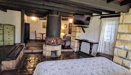 Habitación Elite, 1 cama de matrimonio grande, chimenea (Recuerdo)