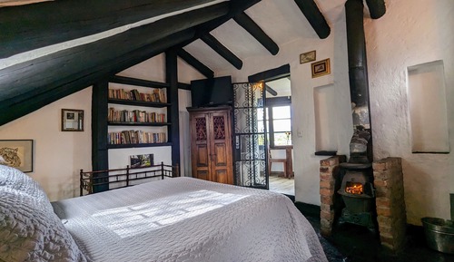 Habitación Confort doble, 1 cama doble, vistas al jardín (Palomar)