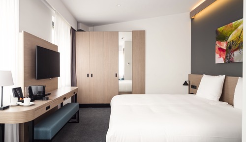 Habitación Deluxe, 1 cama de matrimonio grande, no fumadores, cocina básica