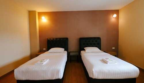 Habitación con 2 camas individuales