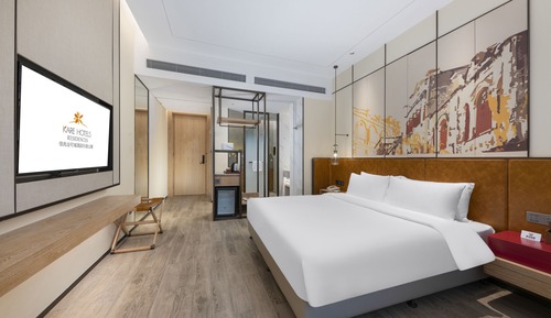 Habitación superior, 1 cama de matrimonio (高级大床房)
