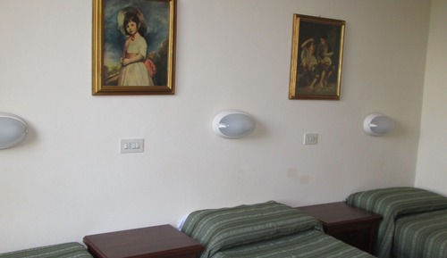 Habitación triple panorámica, terraza
