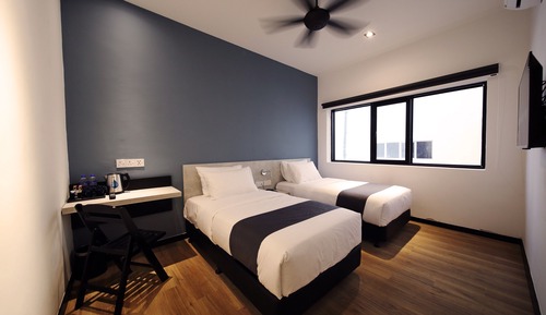 Habitación superior con 2 camas individuales
