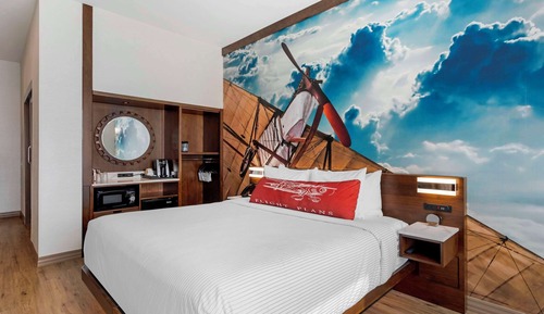 Habitación, 1 cama de matrimonio grande, accesible para personas con discapacidad, no fumadores