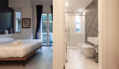 Habitación doble, balcón