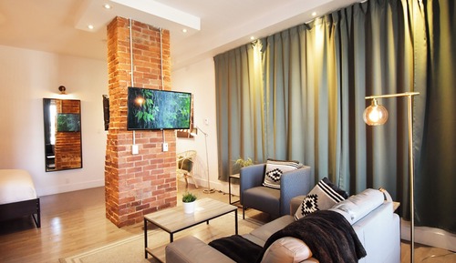 Suite estudio Signature, 1 cama de matrimonio, cocina
