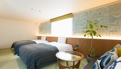 Habitación, balcón (2 Double Beds, Tatami)