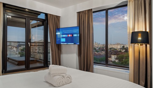 Suite presidencial, vistas a la ciudad