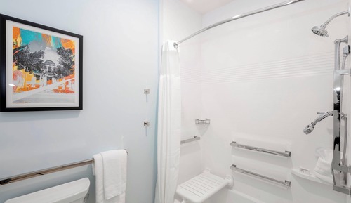 Estudio, 1 cama de matrimonio grande (Mobility Accessible, Tub)