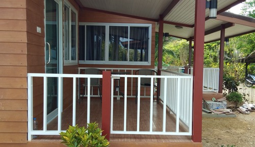 Bungalow básico, 1 cama de matrimonio grande