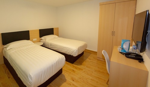 Habitación ejecutiva con 2 camas individuales