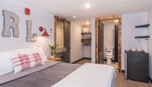 Habitación individual económica, 1 cama de matrimonio
