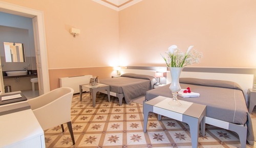 Habitación cuádruple estándar
