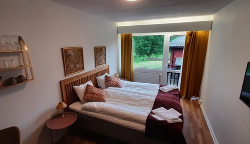 Habitación doble, vistas al jardín