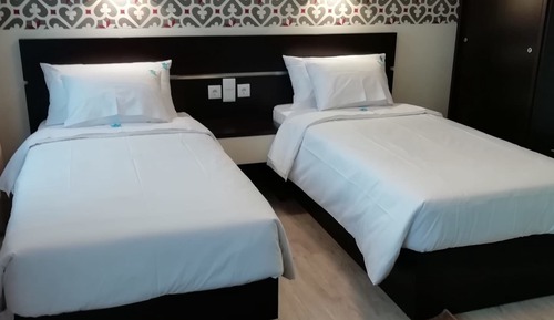 Habitación con 1 cama doble o 2 individuales