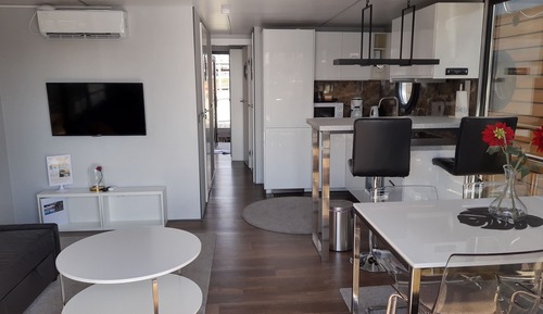 Apartamento Deluxe, 2 habitaciones, no fumadores, vistas al puerto deportivo
