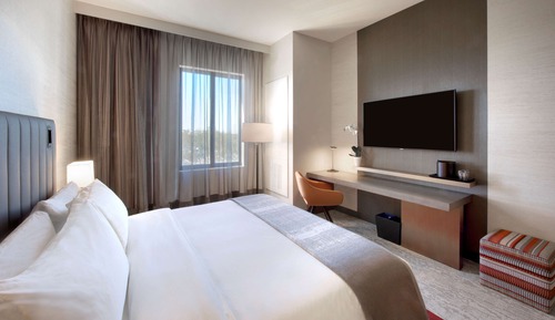 Habitación, 1 cama de matrimonio grande, notificación por teléfono o timbre