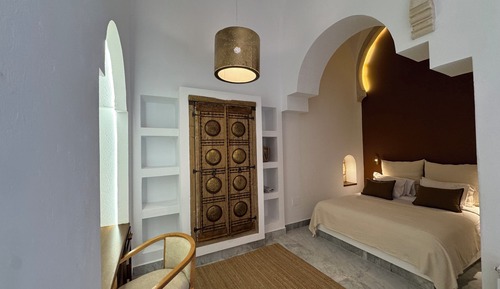 Suite superior, vistas al patio