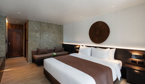 Habitación superior con 1 cama doble o 2 individuales