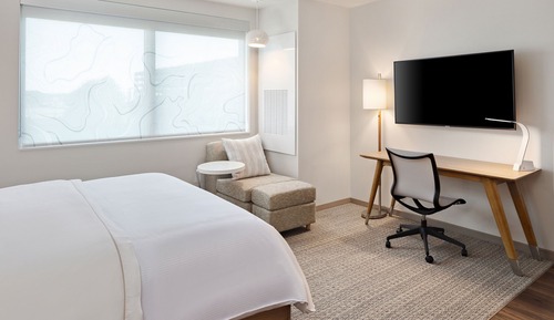 Estudio, 1 cama de matrimonio grande con sofá cama (Hearing Accessible)