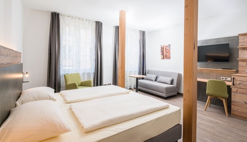 Habitación estándar doble, 1 habitación, no fumadores, vistas a la ciudad
