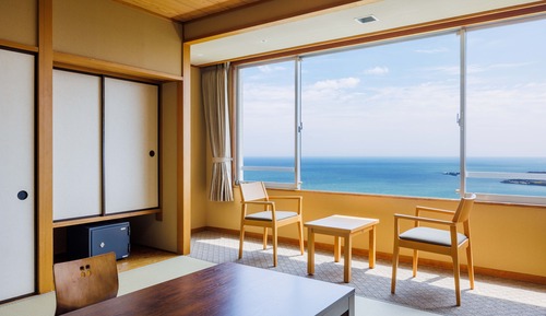 Habitación tradicional, no fumadores, vistas al mar (Japanese A, With toilet)