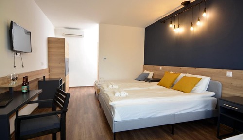 Habitación cuádruple, bañera