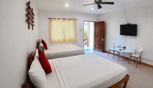Habitación doble, balcón