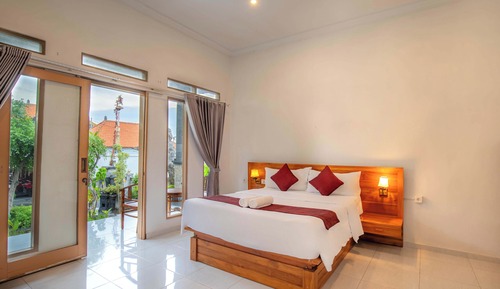 Habitación estándar doble, 1 cama doble, no fumadores, vistas al jardín