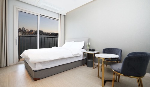 Habitación estándar doble, 1 cama de matrimonio, vistas al lago