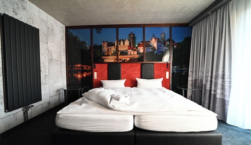 Habitación doble, balcón