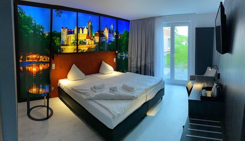 Habitación doble, terraza