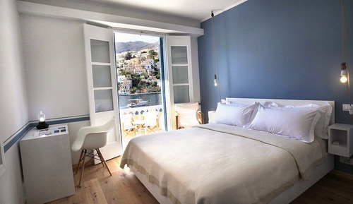 Habitación doble, balcón