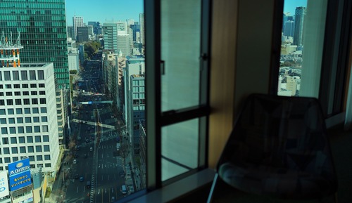 Habitación estándar, no fumadores, vistas a la ciudad (Queen)