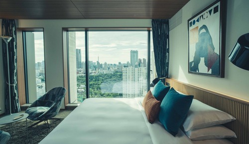 Habitación Deluxe, 1 cama de matrimonio grande, no fumadores, vistas a la ciudad